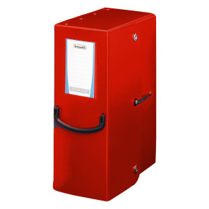 SCATOLA ARCHIVIO PICK UP ROSSO 35X25 D.12CM FELLOWES COD. 40271.