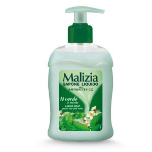 SAPONE LIQUIDO MANI ANTIBATTERICO MALIZIA 300ML COD. 184671