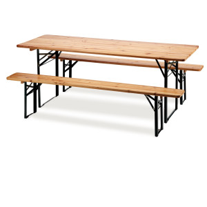 SET BIRRA PIEGHEVOLE LEGNO - SET 3 ELEMENTI COD. S1011601