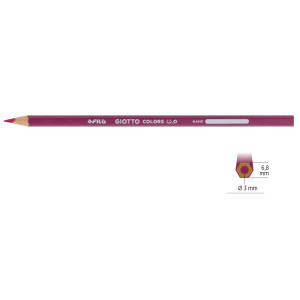 ASTUCCIO 12 MATITE COLORATE COLORS 3.0 GIOTTO COD. F278300