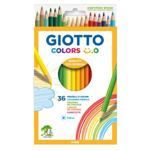 ASTUCCIO 36 MATITE COLORATE COLORS 3.0 GIOTTO COD. F278500