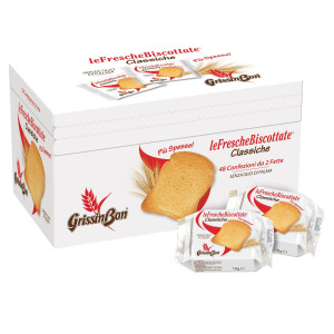 LEFRESCHEBISCOTTATE MULTIPACK DA 48 MONOPORZIONI DA 15G COD. GRFEM