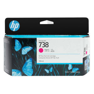 HP CARTUCCIA INK DESIGNJET 738 MAGENTA -130ML COD. 498N6A
