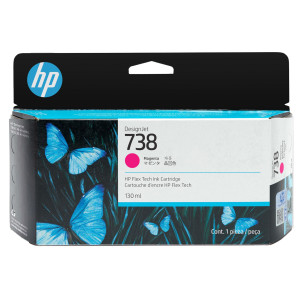 HP CARTUCCIA DESIGNJET INK 738 CIANO -300 ML COD. 676M6A