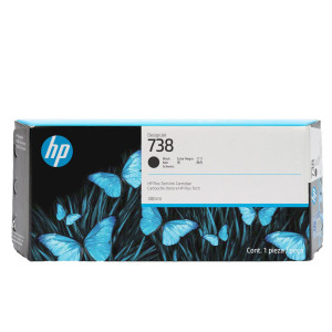 HP CARTUCCIA DESIGNJET INK 738 GIALLO -300 ML COD. 676M8A