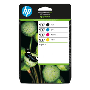 HP CARTUCCIA 4-PACK 937 C/M/Y/K COD. 6C400NE