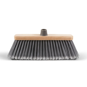 SCOPA SPAZZESTERNI COCCIA LEGNO 28CM COD. 0020B