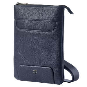 CITY BAG PICCOLA GATE TRENDED ECOPELLE DIM. 20X26X2CM BLU INTEMPO COD. 9214GAT32