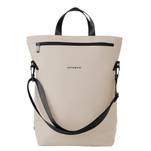BORSA ZAINABILE DROP GOMMA ANTIPIOGGIA DIM. 30X44X14CM CREMA INTEMPO COD. 9234DR21