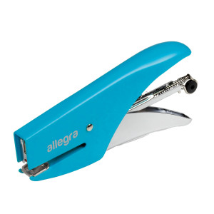 CUCITRICE A PINZA ALLEGRA FLUO AZZURRO ITERNET COD. 0183AZ