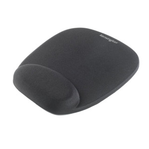 TAPPETINO PER MOUSE IN SCHIUMA E POGGIAPOLSI INTEGRATO NERO-KENSINGTON COD. 62384