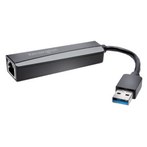 UA0000E ADATTATORE ETHERNET USB-A A€” NERO-KENSINGTON COD. K33981WW