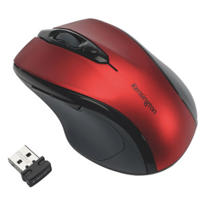 MOUSE WIRELESS PRO FIT  DI MEDIE DIMENSIONI - ROSSO RUBINO-KENSINGTON COD. K72422WW