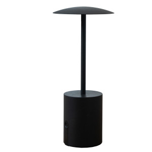 LAMPADA DA TAVOLO ROCKET A LED IN ALLUMINIO NERO COD. L1776515