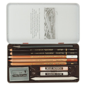 ASTUCCIO IN METALLO ART SET COLLEGE KOH.I.NOOR COD. H8890