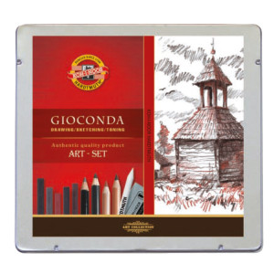 ASTUCCIO IN METALLO ART SET GIOCONDA FULL KOH.I.NOOR COD. H8899