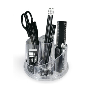 SET PORTATUTTO IN PLEXIGLASS GIREVOLE C/ACCESSORI ART.5475 COD. 5475