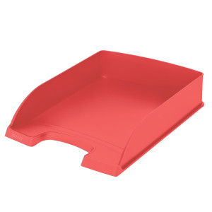 VASCHETTA PORTACORRISPONDENZA IN A4 ROSSO LEITZ RECYCLE COD. 52275020 CONFEZIONE DA 5