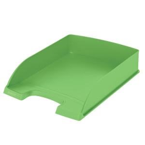 VASCHETTA PORTACORRISPONDENZA IN A4 VERDE CHIARO LEITZ RECYCLE COD. 52275050 CONFEZIONE DA 5