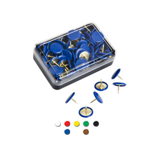 SCATOLA 50 PUNTINE MARRONE INFLEX COD. PP50T1010 CONFEZIONE DA 10