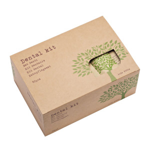 CONFEZIONE DA 50 SET DENTI LINEA CORTESIA NATURA COD. W3334