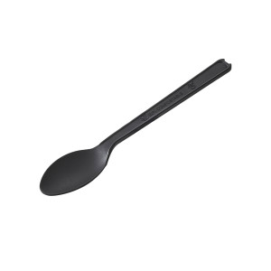 50 CUCCHIAINO IN CPLA 12,5 CM NERO LEONE COD. Q2044.Z