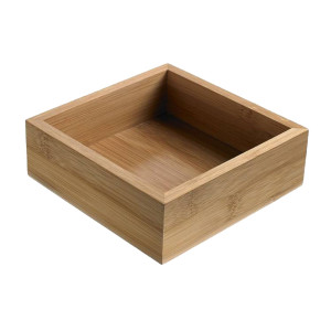 CONTENITORE BUFFET 15,3X15,3X5CM BAMBOO LEONE COD. S4003