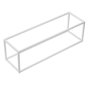 STAND BUFFET IN METALLO GN 2/4 53X16,5X16CM BIANCO LEONE COD. T0585.Y