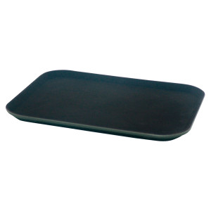 VASSOIO ANTISCIVOLO IN POLIPROPILENE 25X35CM NERO LEONE COD. T5020
