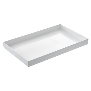 VASSOIO VENEZIA IN MELAMINA GN 1/3 - 32,5X17,6X6CM BIANCO LEONE COD. T8451