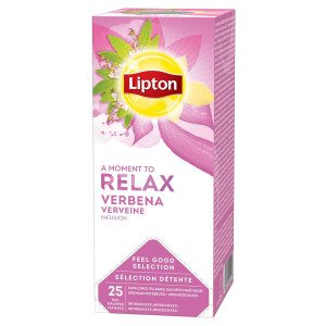 CONFEZIONE 25 FILTRI TE' ALLA VERBENA FEEL GOOD SELECTION LIPTON COD. 68380013