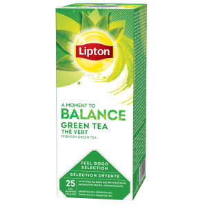 CONFEZIONE 25 FILTRI TE' VERDE PURO FEEL GOOD SELECTION LIPTON COD. 68384193