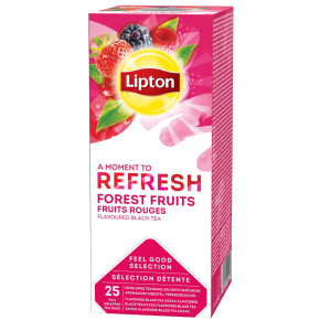 CONFEZIONE 25 FILTRI FRUTTI DI BOSCO FEEL GOOD SELECTION LIPTON COD. 68384216