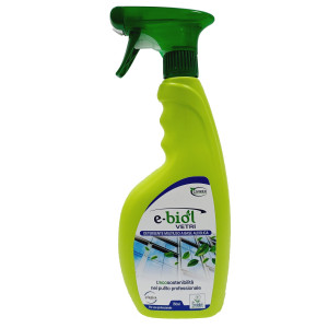 DETERGENTE VETRI EBIOL IN TRIGGER 750ML LIVREX COD. LX0250
