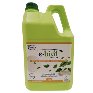 DETERSIVO PIATTI EBIOL TANICA 5KG LIVREX COD. LX0400