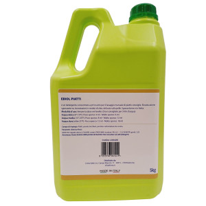 DETERSIVO PIATTI EBIOL TANICA 5KG LIVREX COD. LX0400