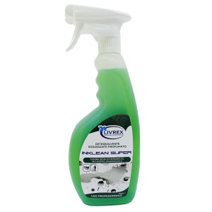 DETERGENTE SGRASSATORE INKLEAN SUPER MENTA TRIGGER 750ML LIVREX COD. LX3061