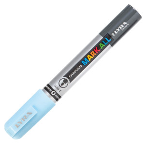 MARCATORE GRADUATE MARK ALL PUNTA TONDA BLU GHIACCIO LYRA COD. L6820045
