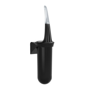 PORTASCOPINO DA PARETE PER BAGNO SKIN CARBON MAR PLAST COD. A92923BM