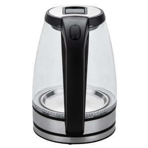 BOLLITORE ELETTRICO CORDLESS CON CARAFFA IN VETRO 2200W MELCHIONI COD. 118360027
