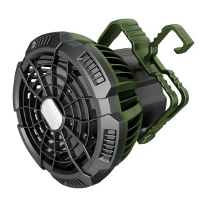 VENTILATORE PORTATILE CON LUCE LED DA CAMPEGGIO D10 CM MF 0501VL COD. 118620050