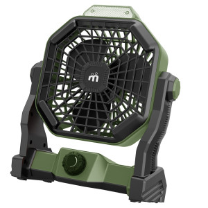 VENTILATORE PORTATILE CON LUCE LED DA CAMPEGGIO D12 CM MF 0612VL COD. 118620051