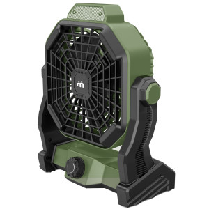 VENTILATORE PORTATILE CON LUCE LED DA CAMPEGGIO D12 CM MF 0612VL COD. 118620051
