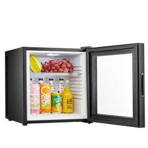 FRIGOBAR TERMOELETTRICO ICEBERG GLASS 24 CON PORTA IN VETRO MELCHIONI COD. 118700242