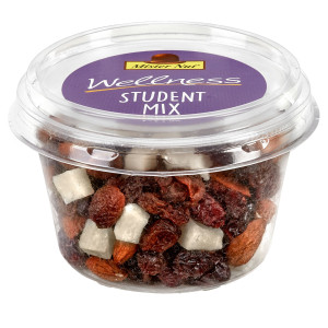 MIX FRUTTA SECCA E SEMI STUDENT MIX BICCHIERE 125G MISTER NUT COD. 118072000613