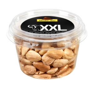 MANDORLE PELATE TOSTATE E SALATE BICCHIERE 120G MISTER NUT COD. 128063007313