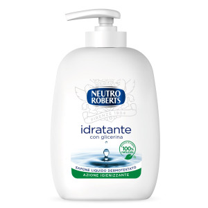 SAPONE LIQUIDO EXTRA IDRATANTE 200ML NEUTRO ROBERTS COD. R908754 CONFEZIONE DA 12
