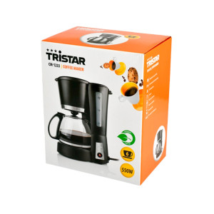CAFFETTIERA AMERICANA CON CARAFFA IN VETRO 550W TRISTAR COD. 4193900