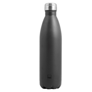 BOTTIGLIA TERMICA IN ACCIAIO INOX GRIGIO ANTRACITE 0,75L COD. 8658708