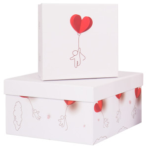SET 6 SCATOLE REGALO IN CARTONE FANTASIA CHARMED COD. HK-93